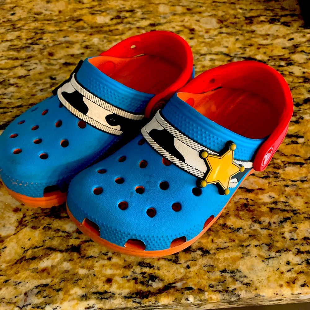Kids Disney Toy Story woody crocs